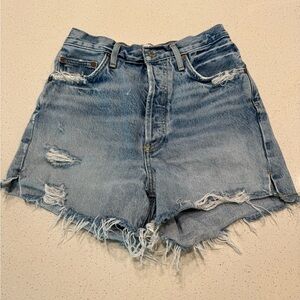 Agolde denim shorts